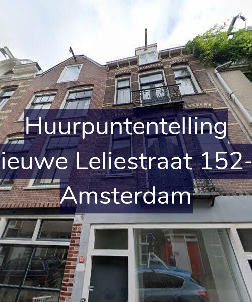 Foto gevel Huurpuntentelling voor Nieuwe Leliestraat 152-2, Amsterdam