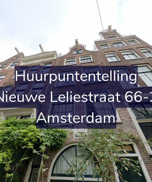 Foto gevel Huurpuntentelling voor Nieuwe Leliestraat 66-2, Amsterdam
