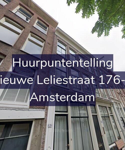 Foto gevel Huurpuntentelling voor Nieuwe Leliestraat 176-C, Amsterdam