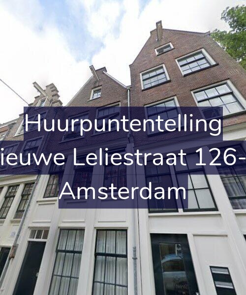 Foto gevel Huurpuntentelling voor Nieuwe Leliestraat 126-B, Amsterdam