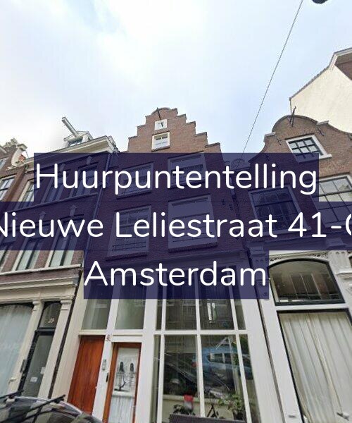 Foto gevel Huurpuntentelling voor Nieuwe Leliestraat 41-C, Amsterdam