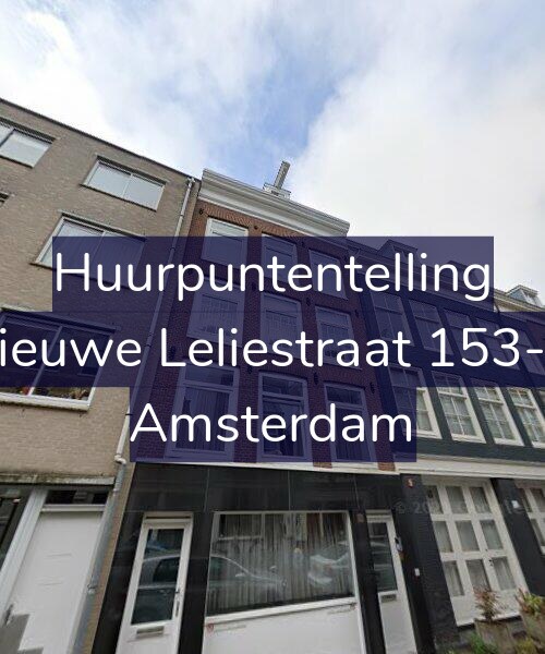 Foto gevel Huurpuntentelling voor Nieuwe Leliestraat 153-H, Amsterdam
