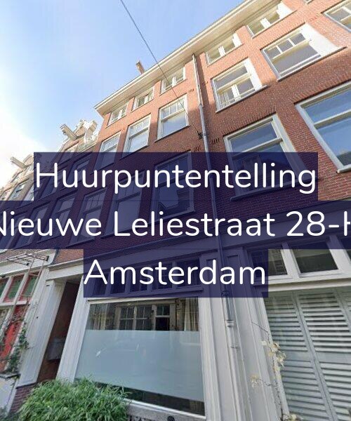 Foto gevel Huurpuntentelling voor Nieuwe Leliestraat 28-H, Amsterdam
