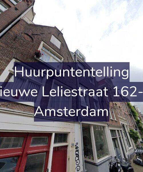 Foto gevel Huurpuntentelling voor Nieuwe Leliestraat 162-A, Amsterdam