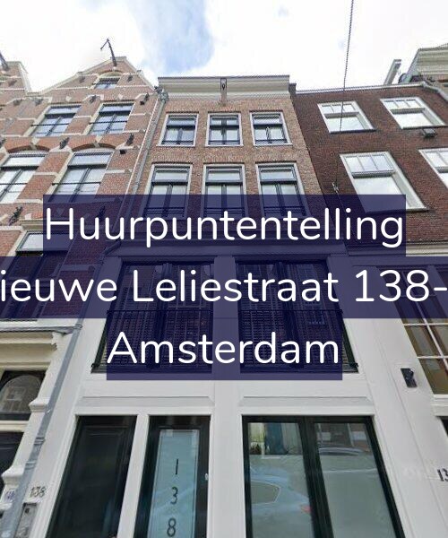 Foto gevel Huurpuntentelling voor Nieuwe Leliestraat 138-D, Amsterdam