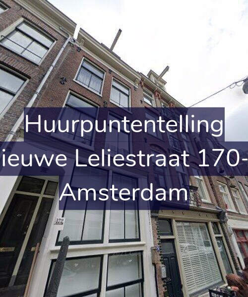 Foto gevel Huurpuntentelling voor Nieuwe Leliestraat 170-E, Amsterdam