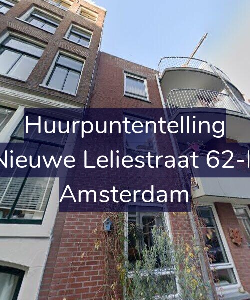 Foto gevel Huurpuntentelling voor Nieuwe Leliestraat 62-L, Amsterdam