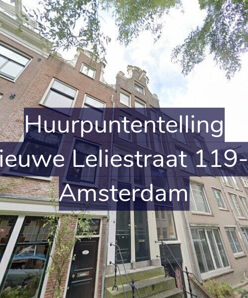 Foto gevel Huurpuntentelling voor Nieuwe Leliestraat 119-H, Amsterdam