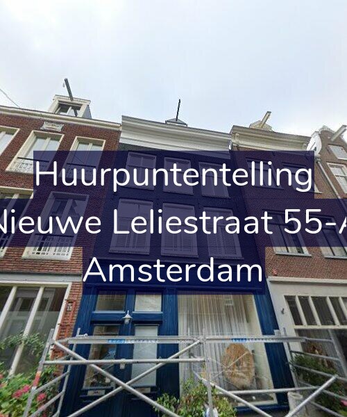 Foto gevel Huurpuntentelling voor Nieuwe Leliestraat 55-A, Amsterdam