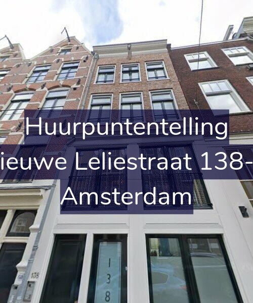 Foto gevel Huurpuntentelling voor Nieuwe Leliestraat 138-B, Amsterdam