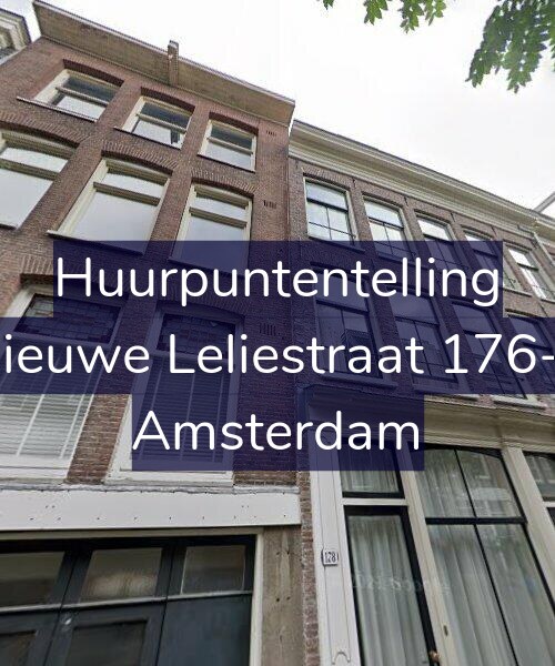 Foto gevel Huurpuntentelling voor Nieuwe Leliestraat 176-F, Amsterdam