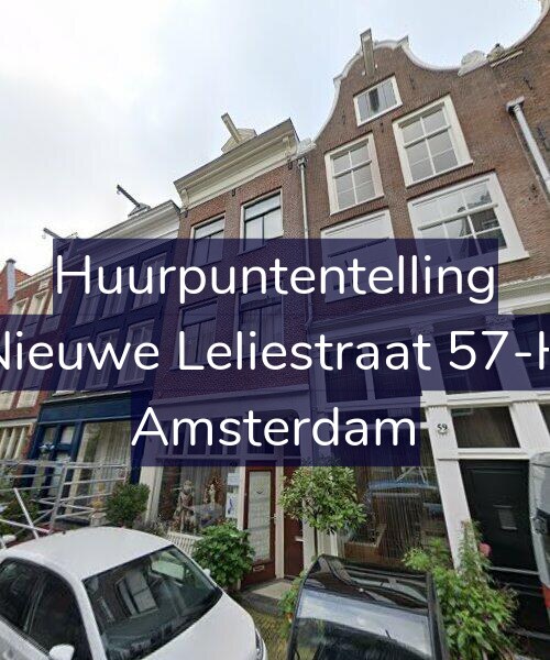 Foto gevel Huurpuntentelling voor Nieuwe Leliestraat 57-H, Amsterdam