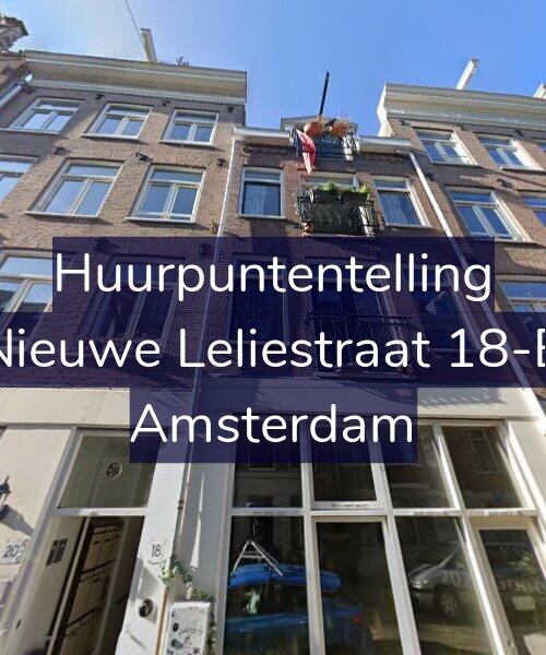 Foto gevel Huurpuntentelling voor Nieuwe Leliestraat 18-B, Amsterdam