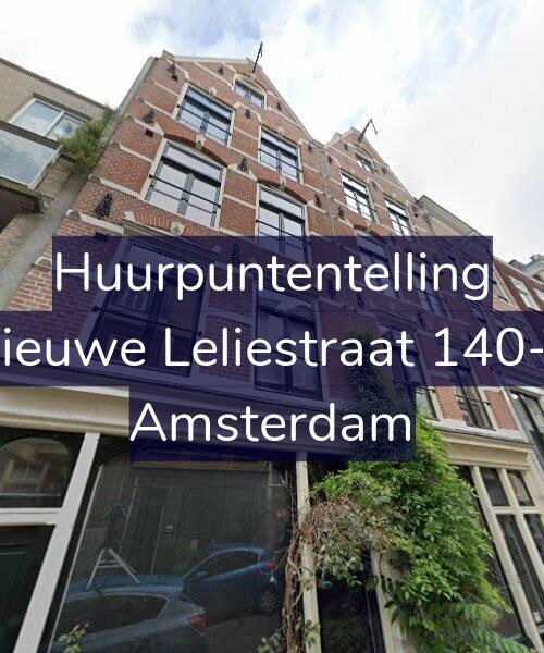 Foto gevel Huurpuntentelling voor Nieuwe Leliestraat 140-4, Amsterdam