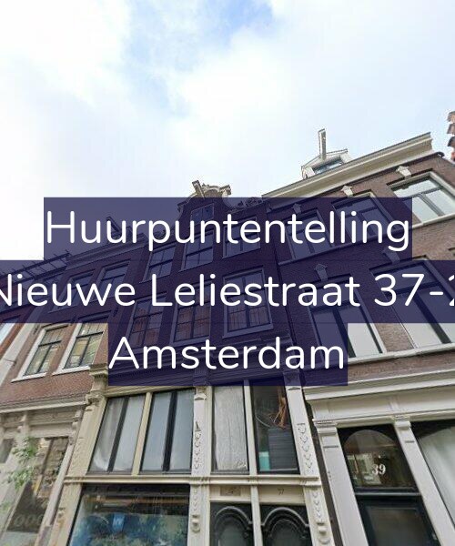 Foto gevel Huurpuntentelling voor Nieuwe Leliestraat 37-2, Amsterdam