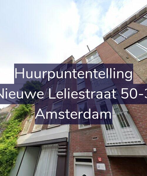 Foto gevel Huurpuntentelling voor Nieuwe Leliestraat 50-3, Amsterdam