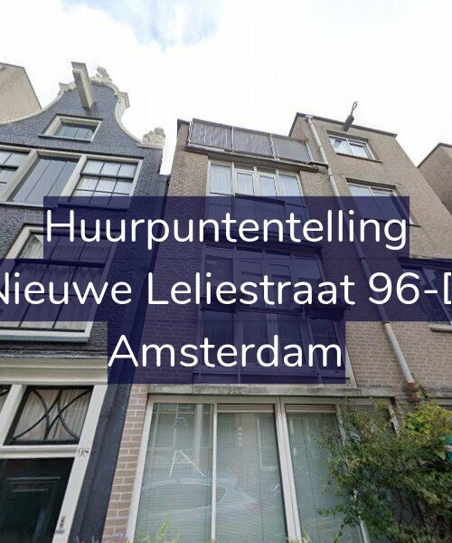 Foto gevel Huurpuntentelling voor Nieuwe Leliestraat 96-D, Amsterdam