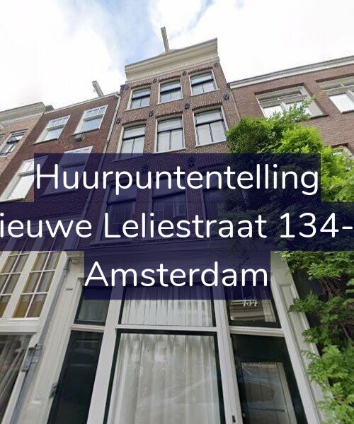 Foto gevel Huurpuntentelling voor Nieuwe Leliestraat 134-H, Amsterdam