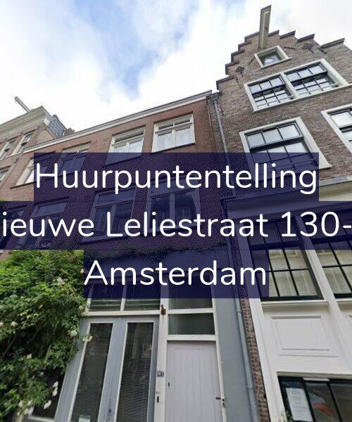 Foto gevel Huurpuntentelling voor Nieuwe Leliestraat 130-2, Amsterdam