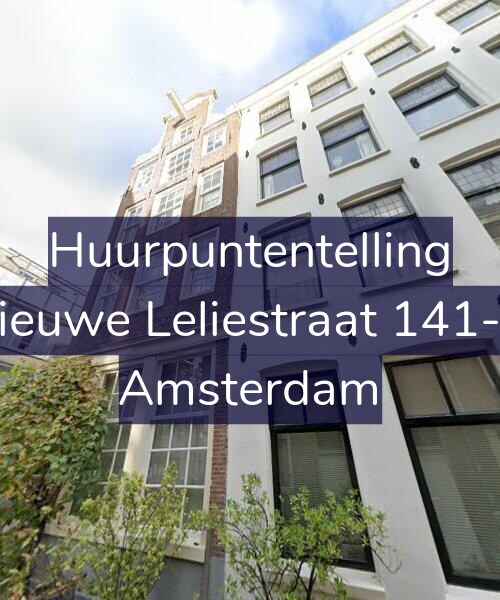 Foto gevel Huurpuntentelling voor Nieuwe Leliestraat 141-H, Amsterdam