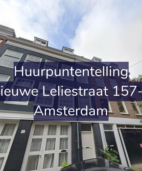 Foto gevel Huurpuntentelling voor Nieuwe Leliestraat 157-2, Amsterdam