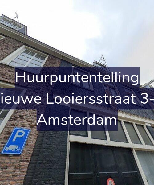 Foto gevel Huurpuntentelling voor Nieuwe Looiersstraat 3-2, Amsterdam