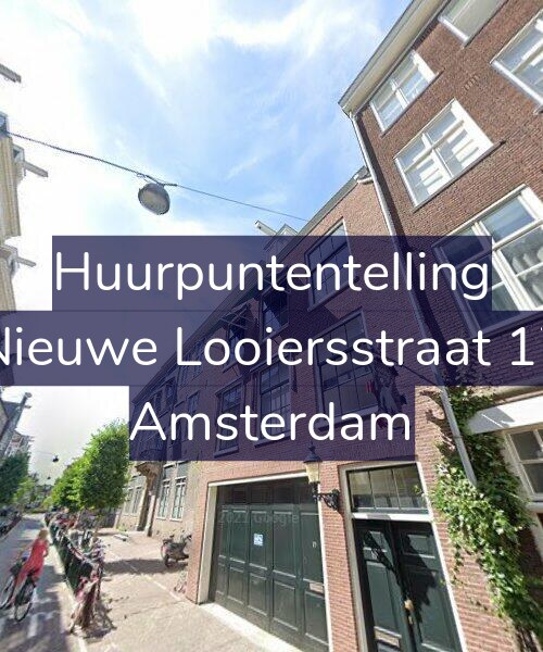 Foto gevel Huurpuntentelling voor Nieuwe Looiersstraat 17, Amsterdam