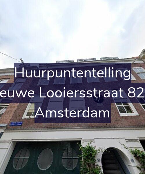 Foto gevel Huurpuntentelling voor Nieuwe Looiersstraat 82-2, Amsterdam