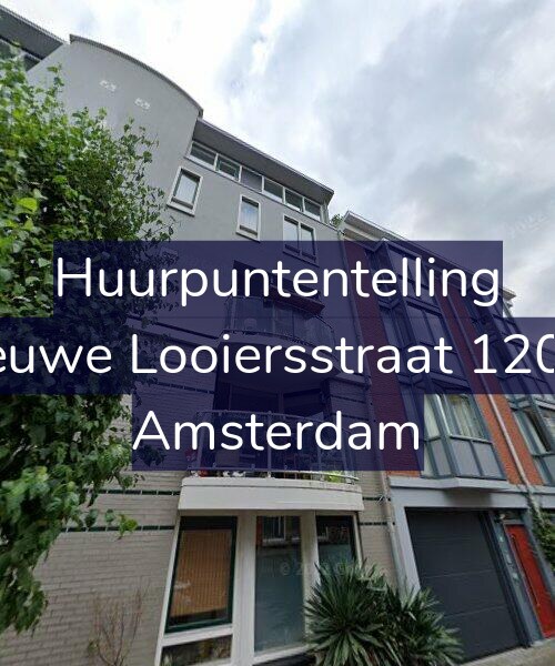 Foto gevel Huurpuntentelling voor Nieuwe Looiersstraat 120-A, Amsterdam