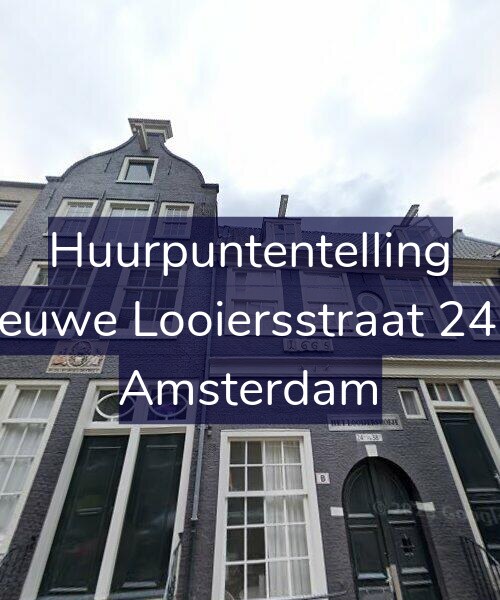 Foto gevel Huurpuntentelling voor Nieuwe Looiersstraat 24-C, Amsterdam