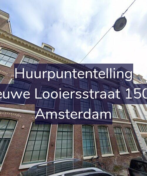 Foto gevel Huurpuntentelling voor Nieuwe Looiersstraat 150-C, Amsterdam