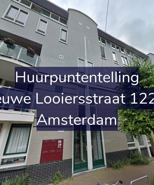 Foto gevel Huurpuntentelling voor Nieuwe Looiersstraat 122-H, Amsterdam