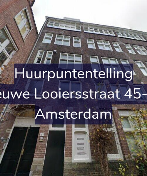 Foto gevel Huurpuntentelling voor Nieuwe Looiersstraat 45-1A, Amsterdam