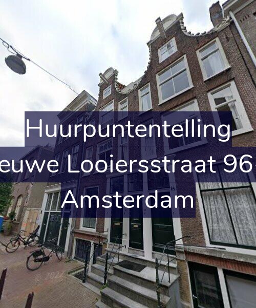 Foto gevel Huurpuntentelling voor Nieuwe Looiersstraat 96-H, Amsterdam