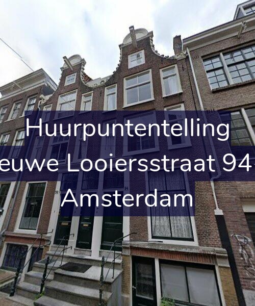 Foto gevel Huurpuntentelling voor Nieuwe Looiersstraat 94-H, Amsterdam