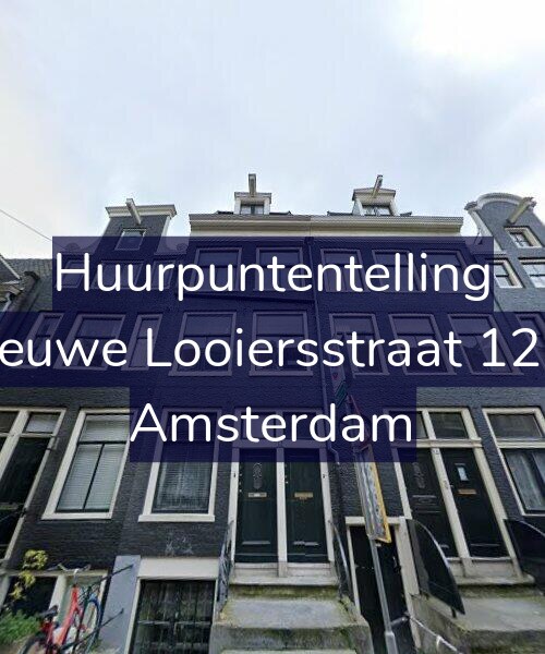 Foto gevel Huurpuntentelling voor Nieuwe Looiersstraat 12-B, Amsterdam