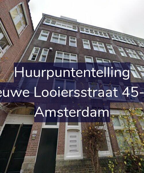 Foto gevel Huurpuntentelling voor Nieuwe Looiersstraat 45-1C, Amsterdam