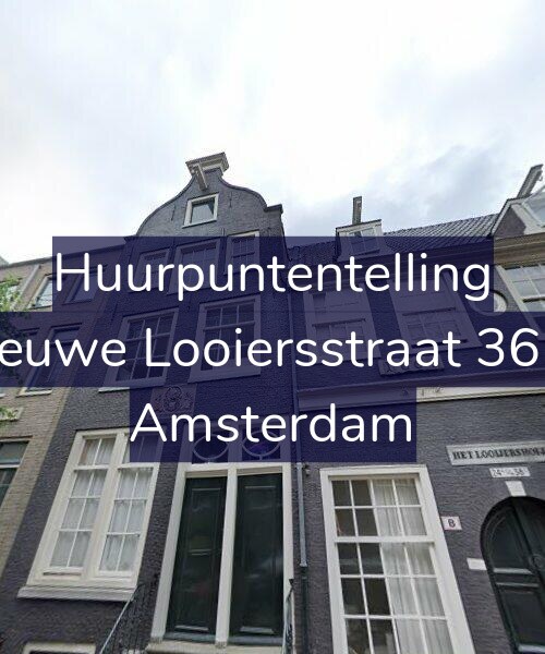 Foto gevel Huurpuntentelling voor Nieuwe Looiersstraat 36-D, Amsterdam