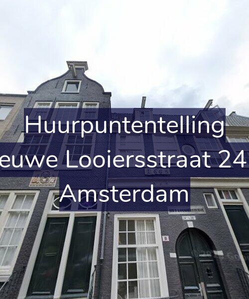 Foto gevel Huurpuntentelling voor Nieuwe Looiersstraat 24-D, Amsterdam