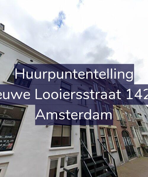 Foto gevel Huurpuntentelling voor Nieuwe Looiersstraat 142-B, Amsterdam