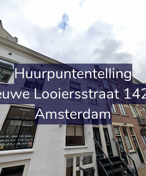Foto gevel Huurpuntentelling voor Nieuwe Looiersstraat 142-A, Amsterdam