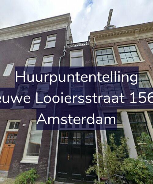 Foto gevel Huurpuntentelling voor Nieuwe Looiersstraat 156-H, Amsterdam