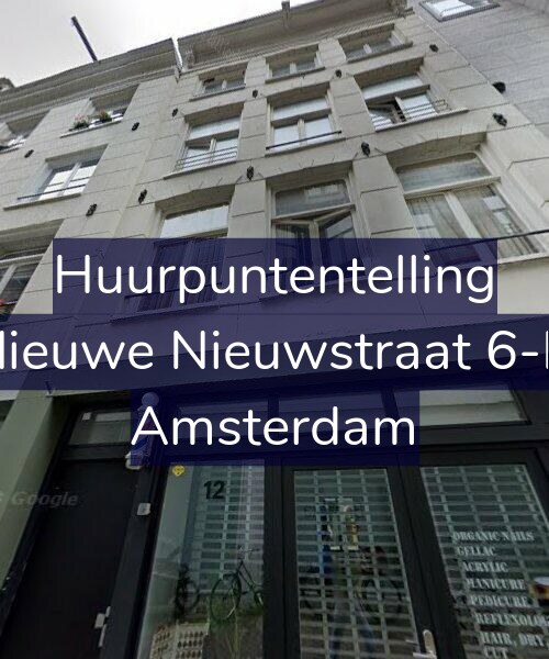 Foto gevel Huurpuntentelling voor Nieuwe Nieuwstraat 6-D, Amsterdam