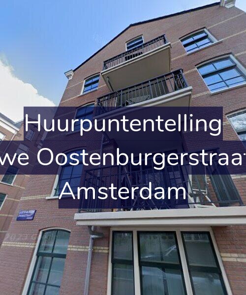 Foto gevel Huurpuntentelling voor Nieuwe Oostenburgerstraat 2-B, Amsterdam
