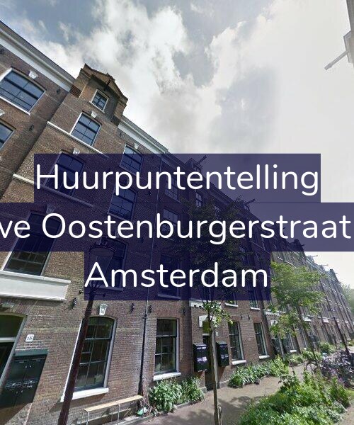 Foto gevel Huurpuntentelling voor Nieuwe Oostenburgerstraat 16-D, Amsterdam