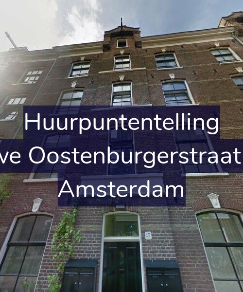 Foto gevel Huurpuntentelling voor Nieuwe Oostenburgerstraat 17-D, Amsterdam