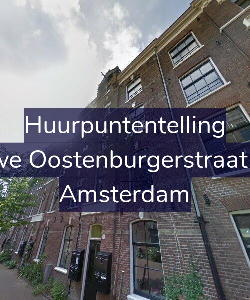 Foto gevel Huurpuntentelling voor Nieuwe Oostenburgerstraat 11-A, Amsterdam
