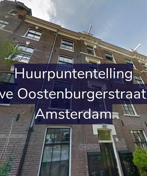 Foto gevel Huurpuntentelling voor Nieuwe Oostenburgerstraat 13-C, Amsterdam