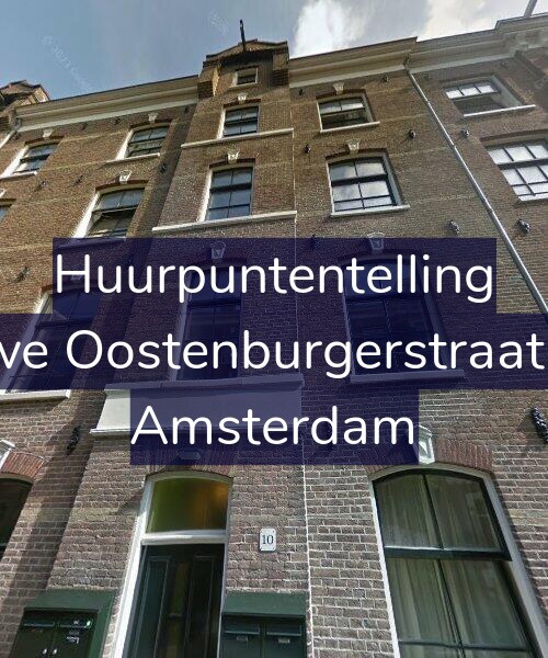 Foto gevel Huurpuntentelling voor Nieuwe Oostenburgerstraat 10-C, Amsterdam