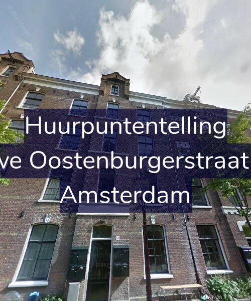 Foto gevel Huurpuntentelling voor Nieuwe Oostenburgerstraat 18-D, Amsterdam